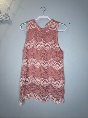 Love J Lace Sleeveless Top